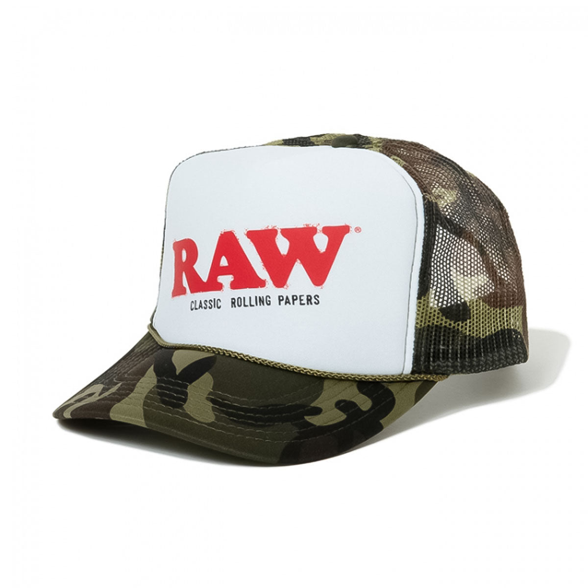 RAW ‐ TRUCKER CAP WOODLAND