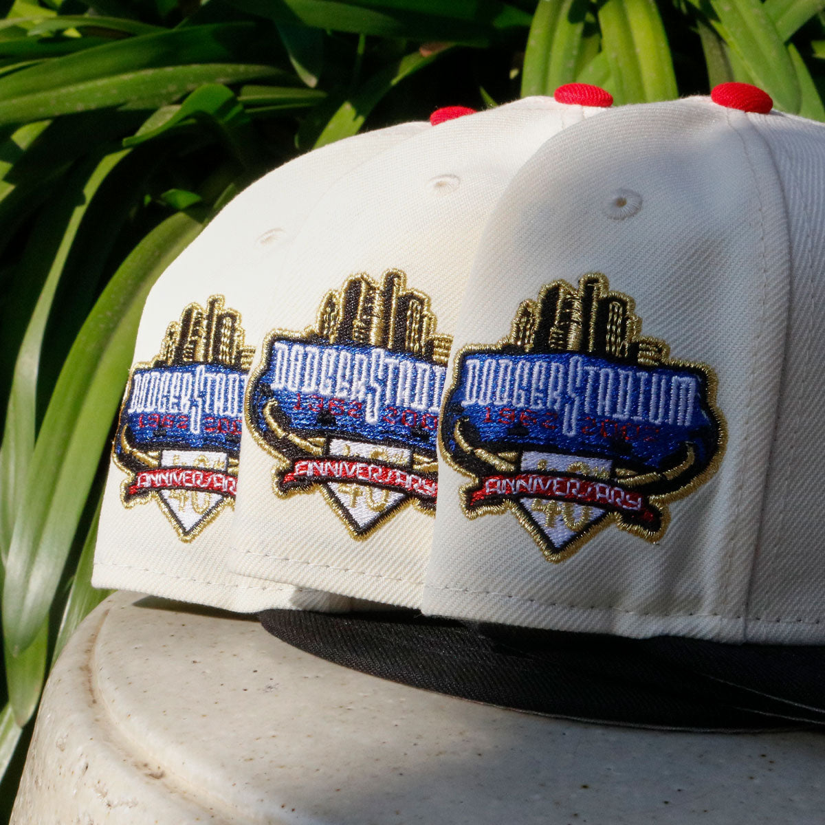 NEW ERA - Los Angeles Dodgers 59FIFTY 40th Anniversary Chrome White/NAVY