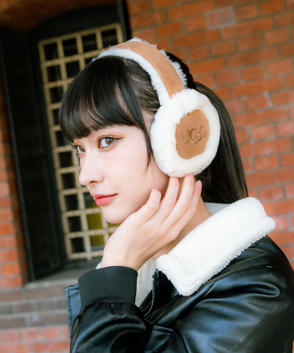 UGG - W SHEEPSKIN EMBROIDERY EARMUFF 【20955-CHE】 – HOMEGAME TOKYO