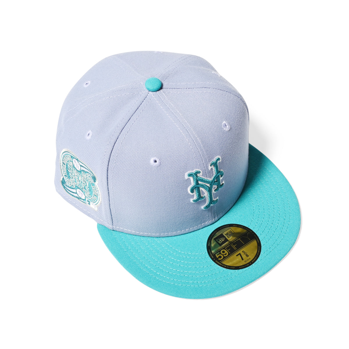 NEW ERA New York Mets - SUBWAY SERIES 2000 59FIFTY GRAY/TEAL 【NE056】