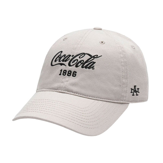 American Needle - Coca-Cola 1886 LOGO BALLPARK CAP 【SMU674YCOKE-STN】