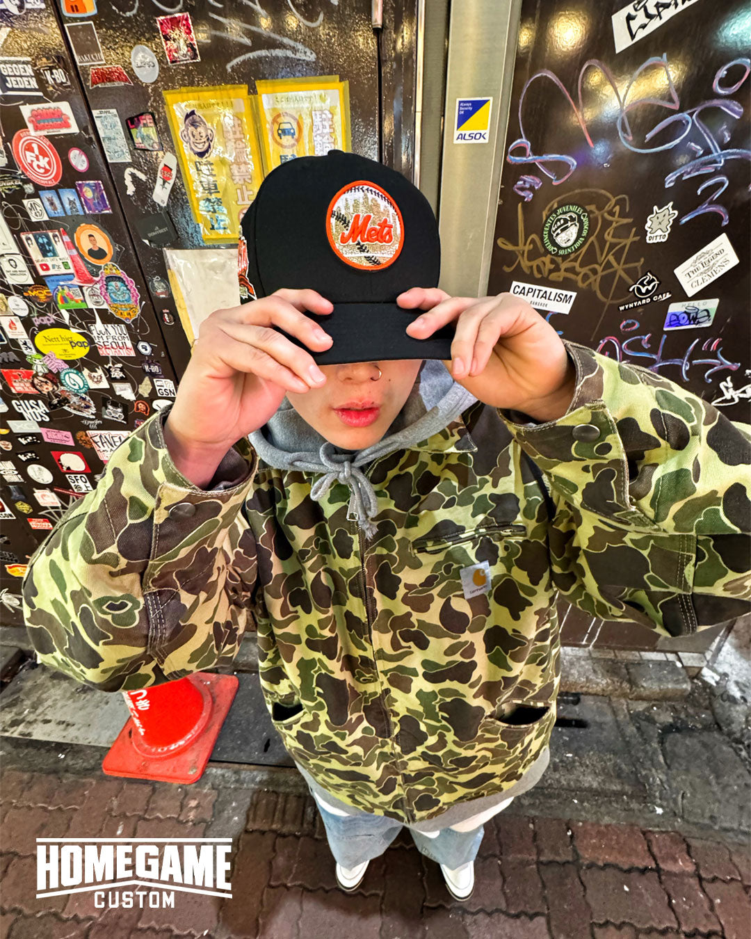 NEW ERA - NEW YORK METS CO 1962-2002 40TH ANNIV 59FIIFTY BLACK 【71023883】