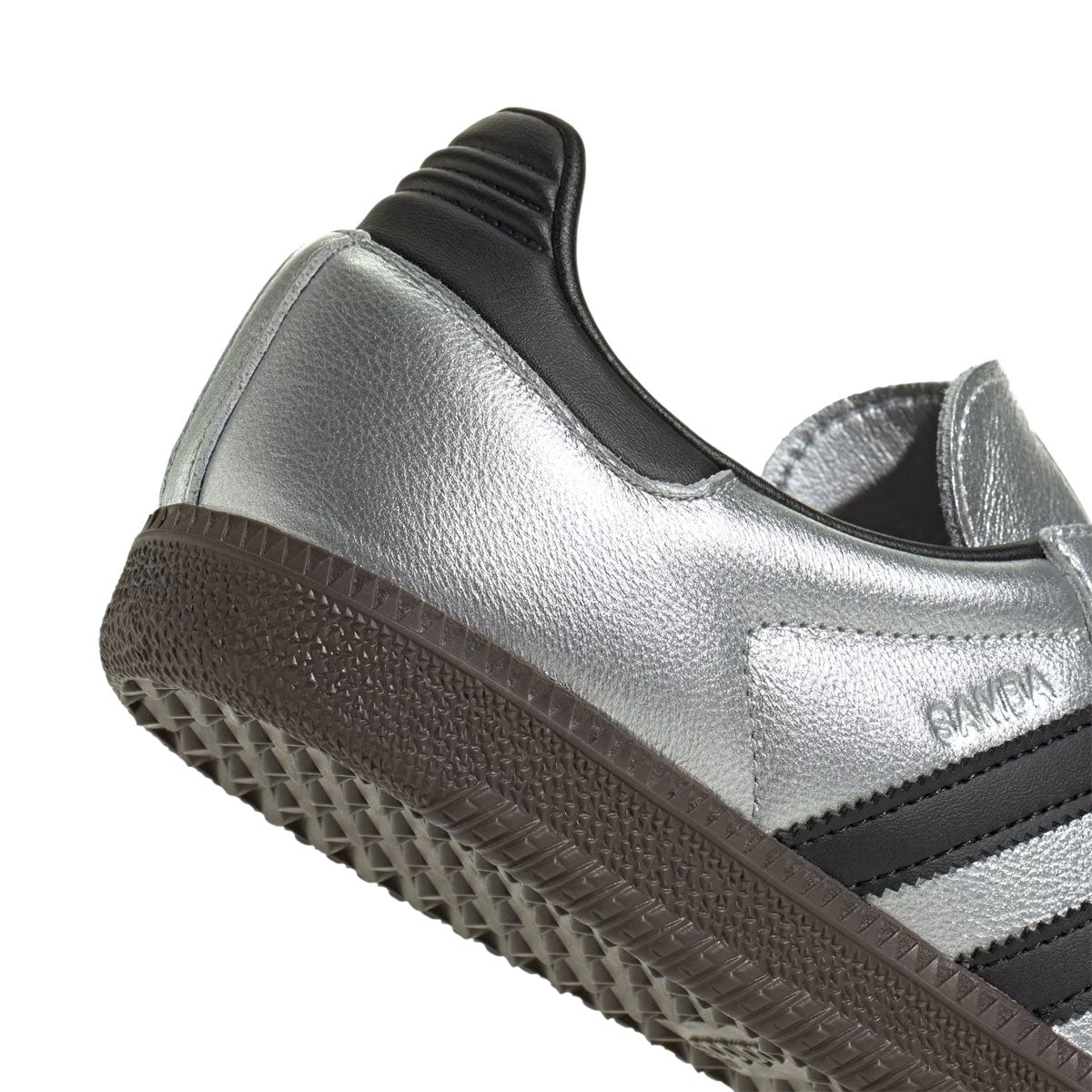 adidas - SAMBA OG Silver Metallic/Core Black/Dark Brown 【KI8464】