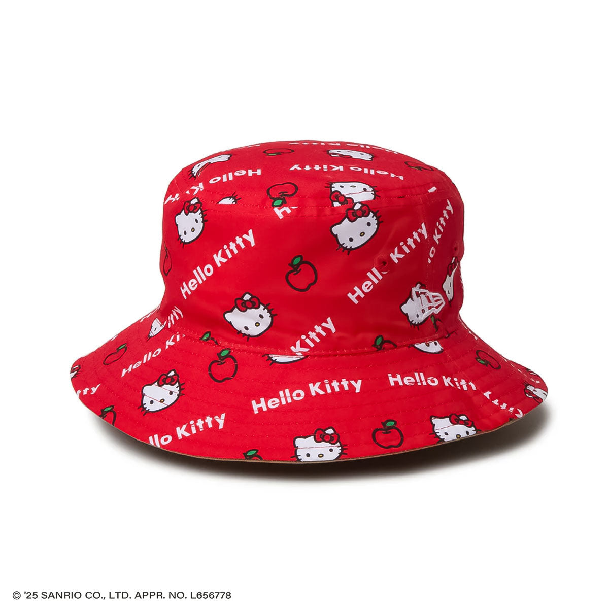 NEW ERA - KIDS BUCKET RV KITTY KHAKI/RED 【14348590】