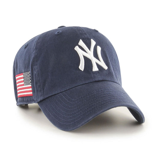 ’47 BRAND New York Yankees - Heritage ’47 CLEAN UP NAVY【HTRGW17GWS】