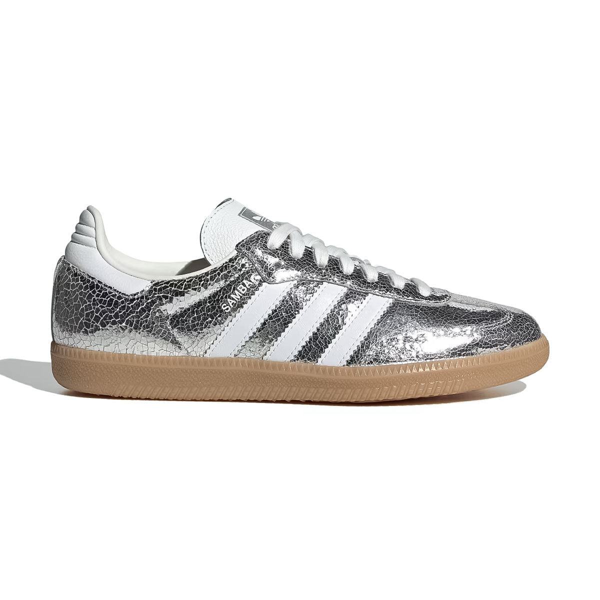 adidas ‐ SAMBA OG WMNS Silver Metallic/Cloud White/Core White【JR0035】