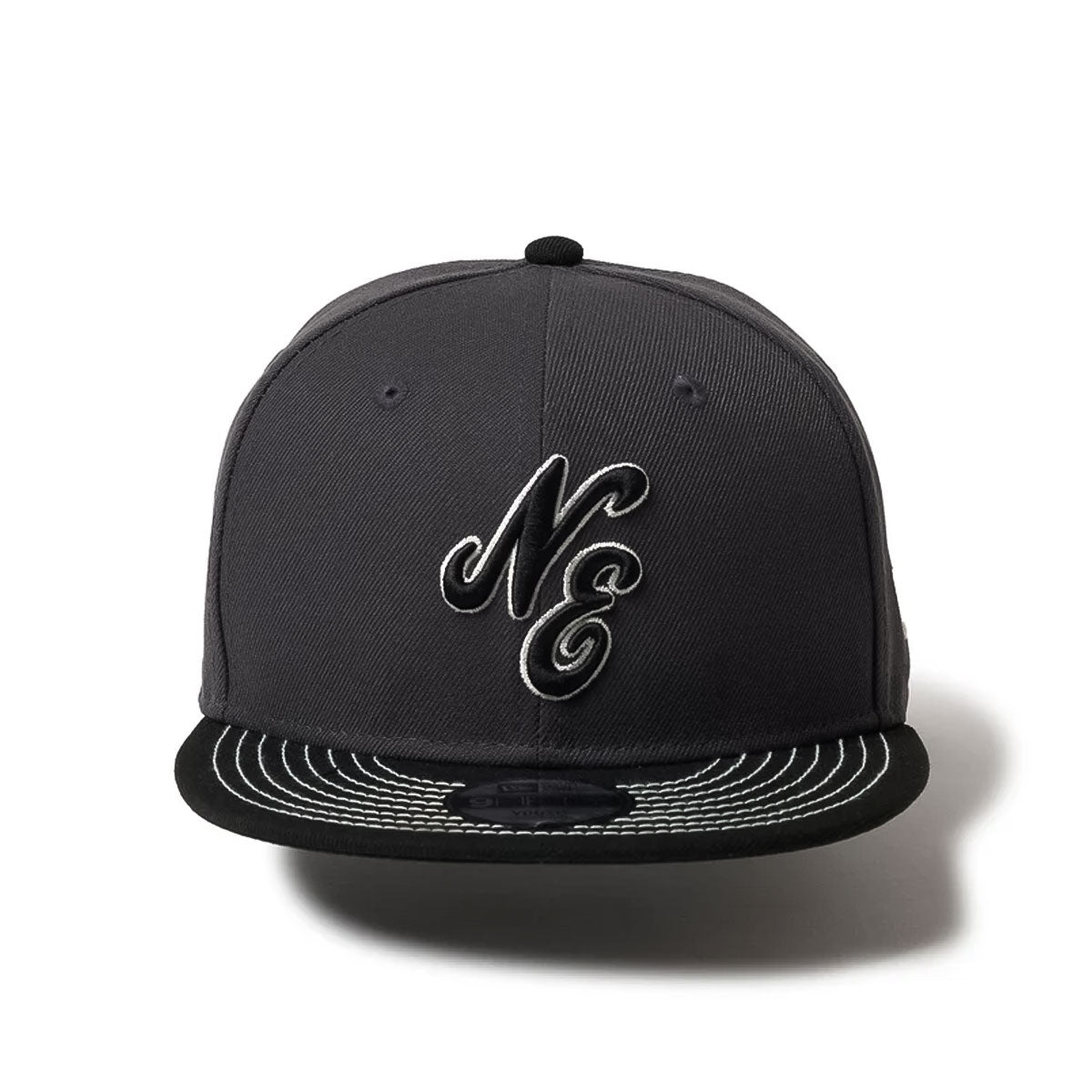 NEW ERA - Youth 9FIFTY 2-Tone Classic Logo GRAPHITE BLACK 【14671581】