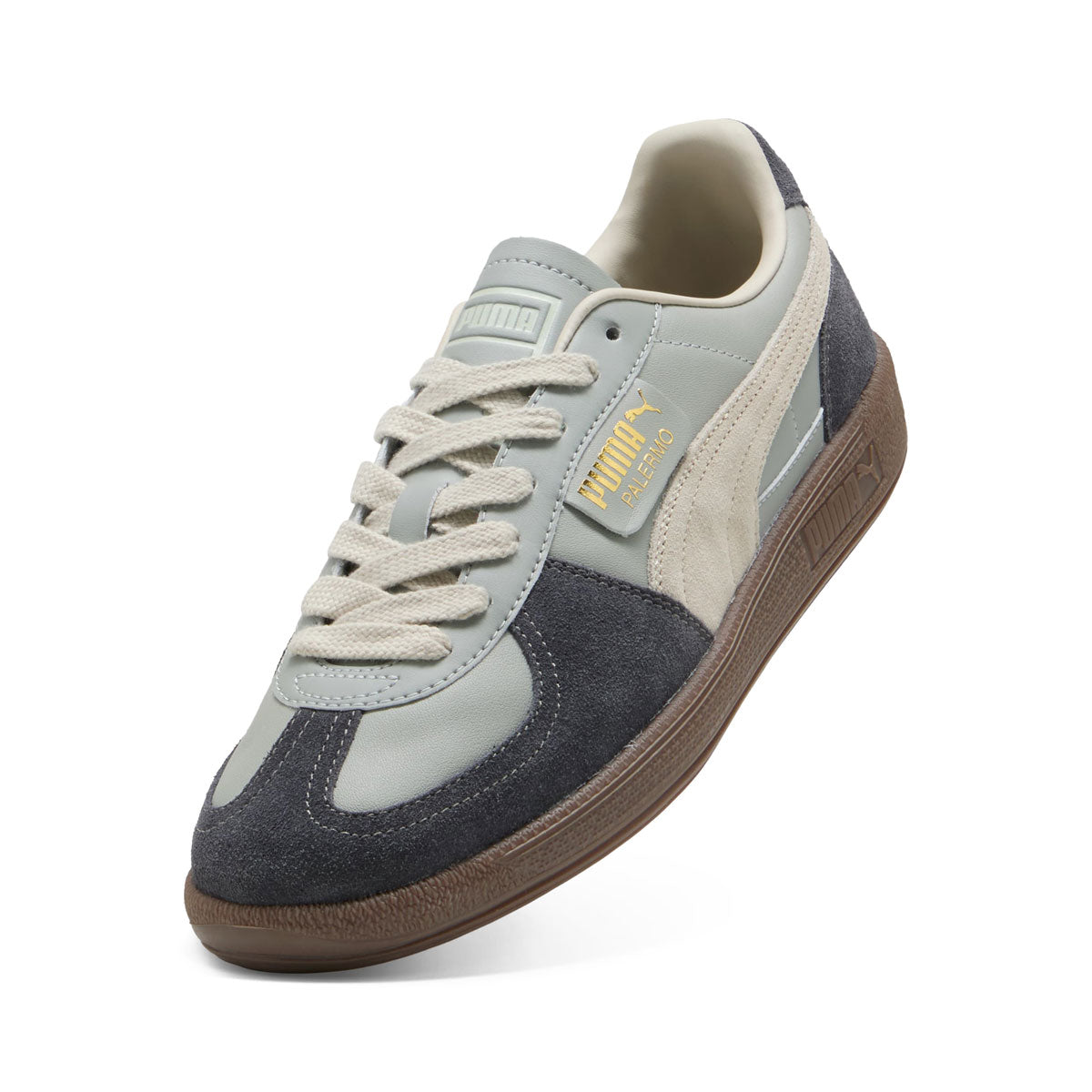 PUMA - PALERMO LTH SMOKEY GRAY/DESERT DUST 【396464-23】