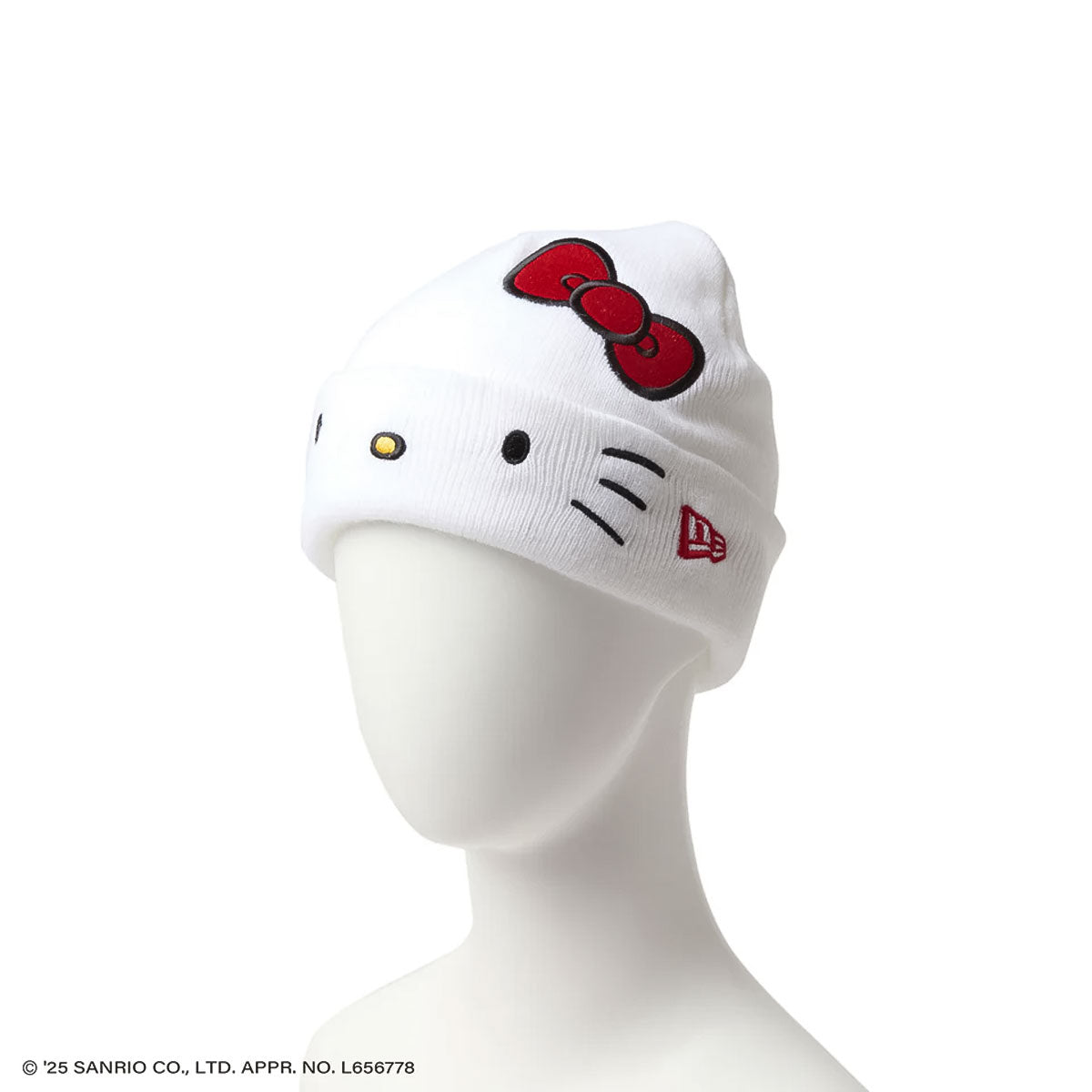 NEW ERA - KIDS CUFF KNIT KITTY FACE WHITE 【14348588】