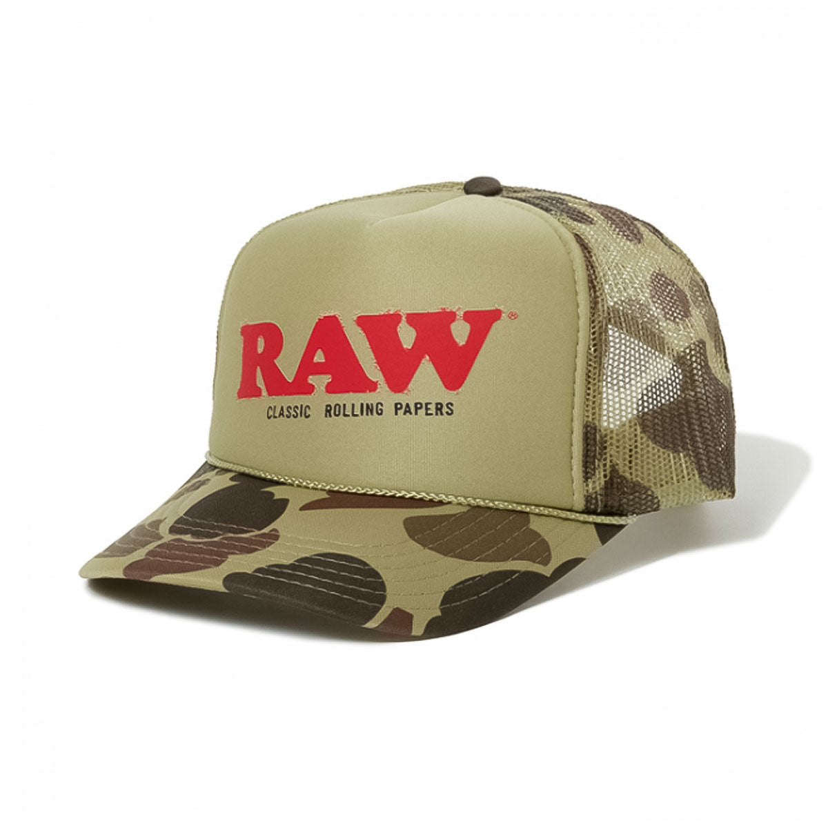 RAW ‐ TRUCKER CAP DUCKCAMO