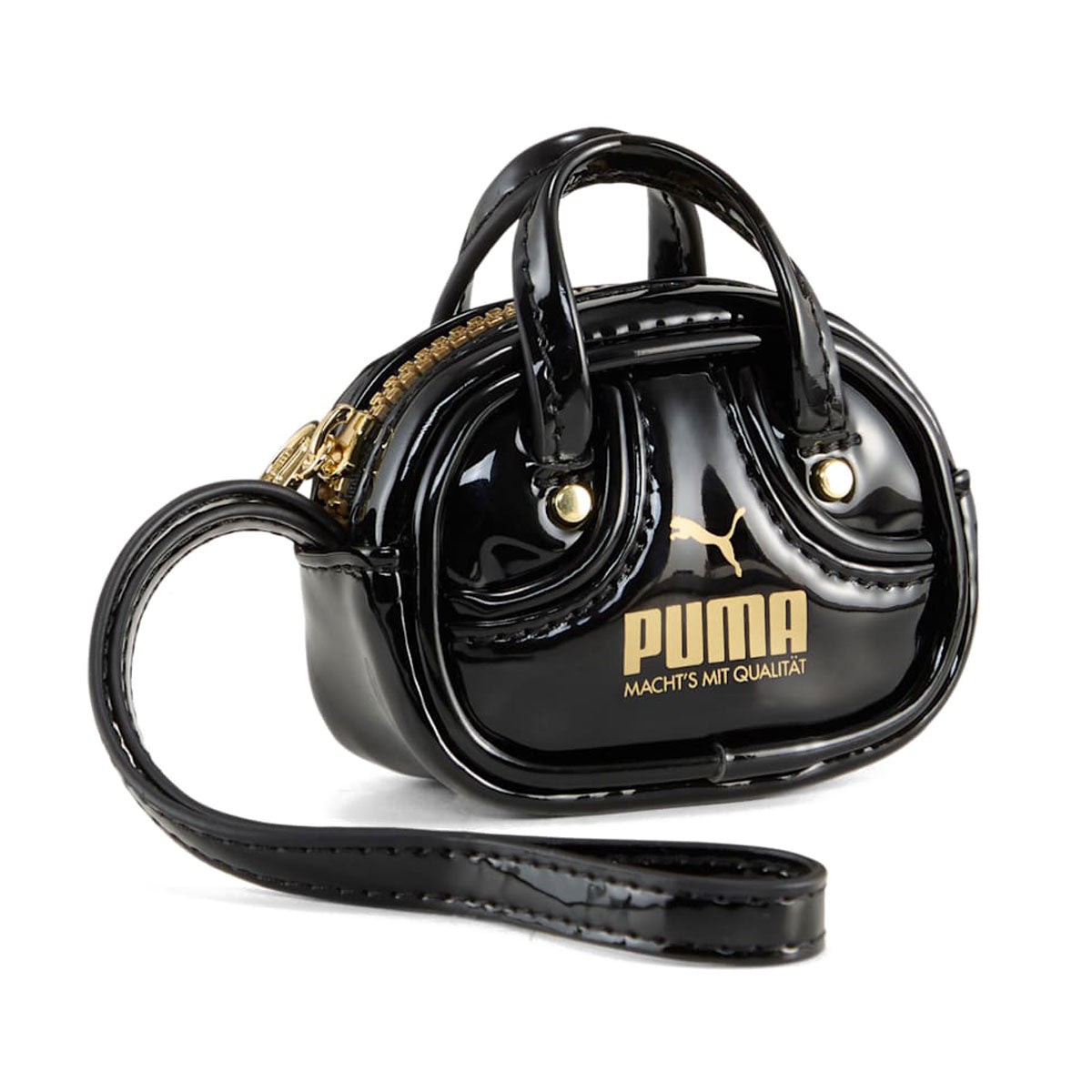 PUMA - 1976 GRIP BAG KEYCHAIN PUMA BLACK-ARCHIVE GOLD 【092598-05】