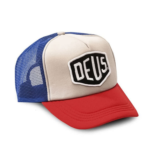 DEUS EX MACHINA - BAYLANDS TRUCKER BLUE-RED 【DMS07875】