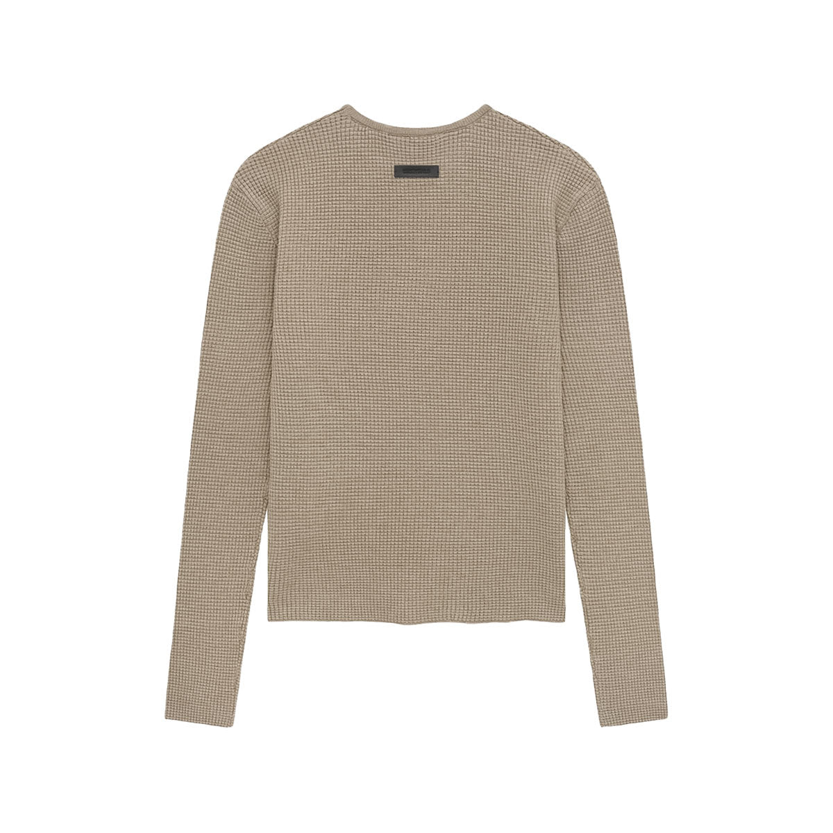 Fear of God ESSENTIALS - WAFFLED LONG SLEEVE SWEATHER DESERT SAND 【192HO247247FW】