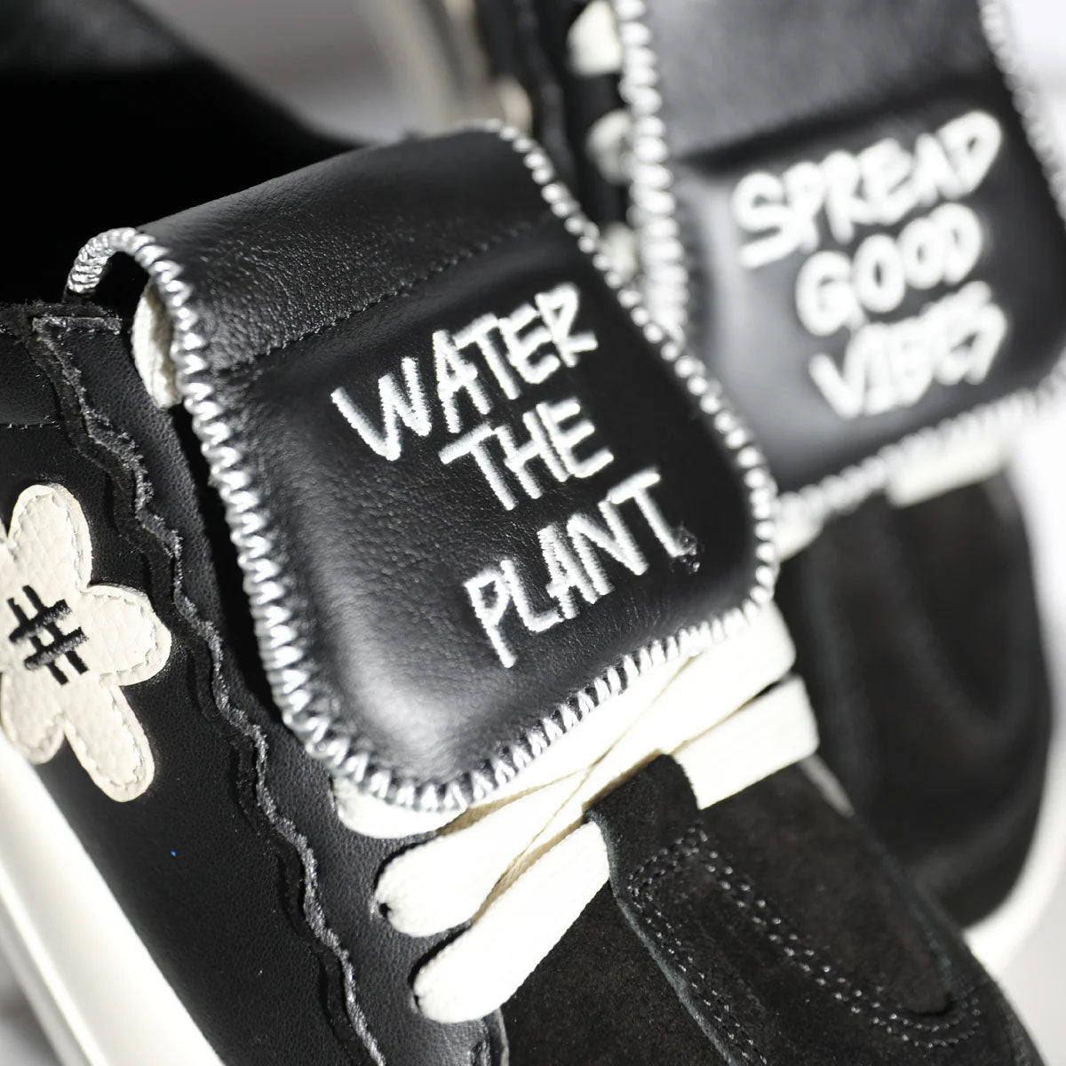 WATER THE PLANT - ”GHOST” Vintage Kicks | Black