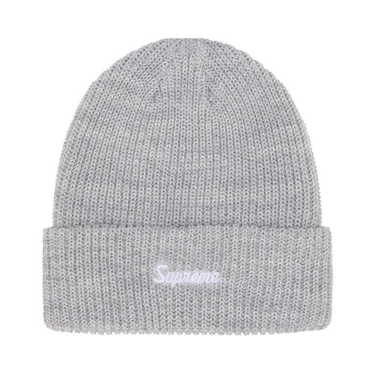 SUPREME - LOOSE GAUGE BEANIE GRAY【FW25BN25】