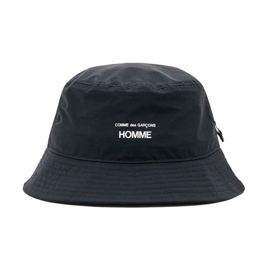 COMME des GARCONS HOMME - NYLON WEATHER HAT BRIEFING BLACK【HO-K602-051 】