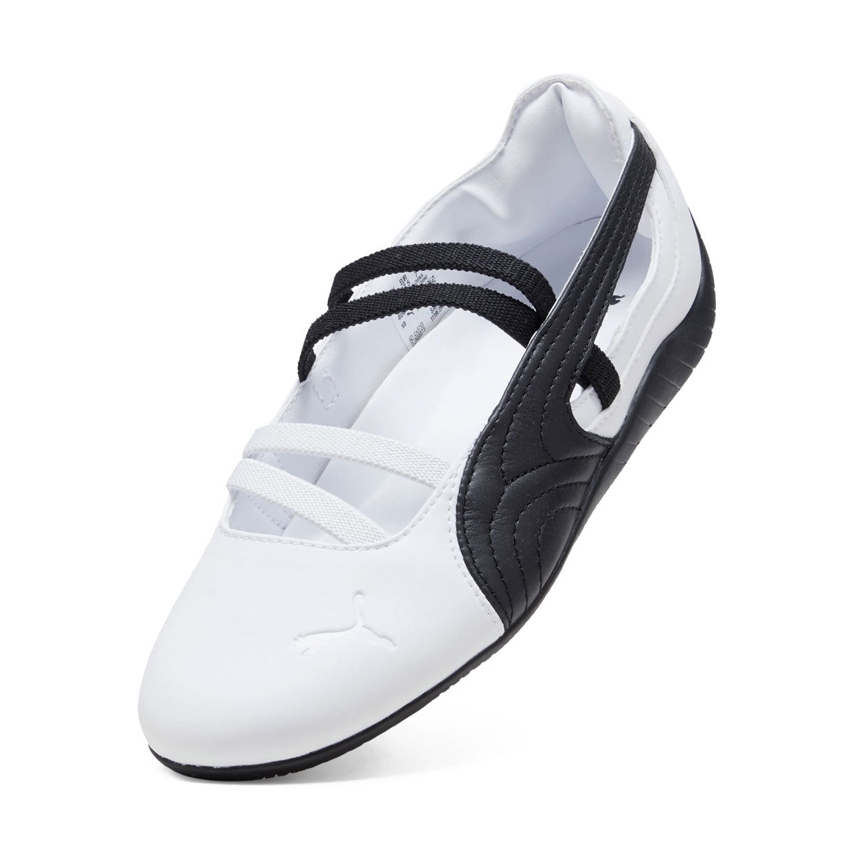 PUMA - WMNS SPEEDCAT BALLET LTHR PUMA WHITE/PUMA BLACK 【406144-03】