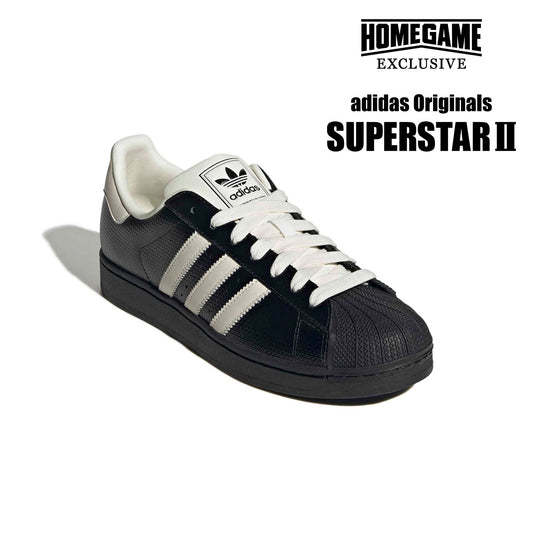 adidas - SUPERSTAR II "Core Black/Core White"【IH9268】-HOMEGAME EXCLUSIVE-