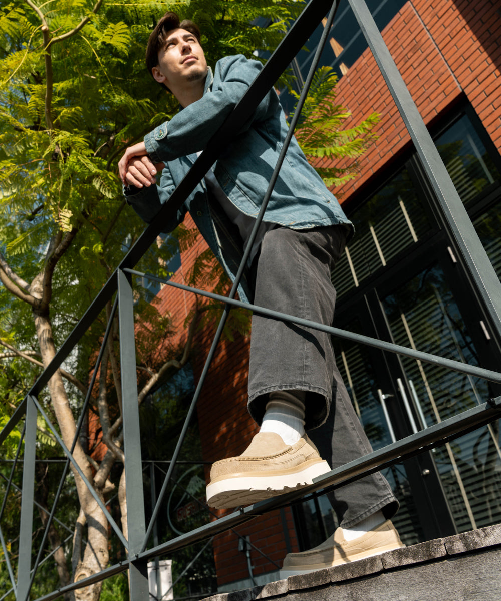 UGG - MENS ASCOT LUG Mustard Seed【1172691-MDSD】