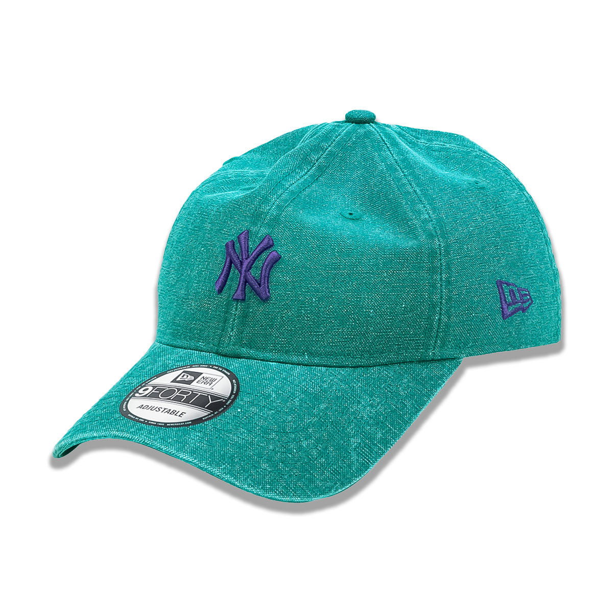 NEW ERA NEY YORK YANEES - 9FORTY UNST ITALIAN WASHED DUCK BALL CAP TURQUOISE 【13086353】