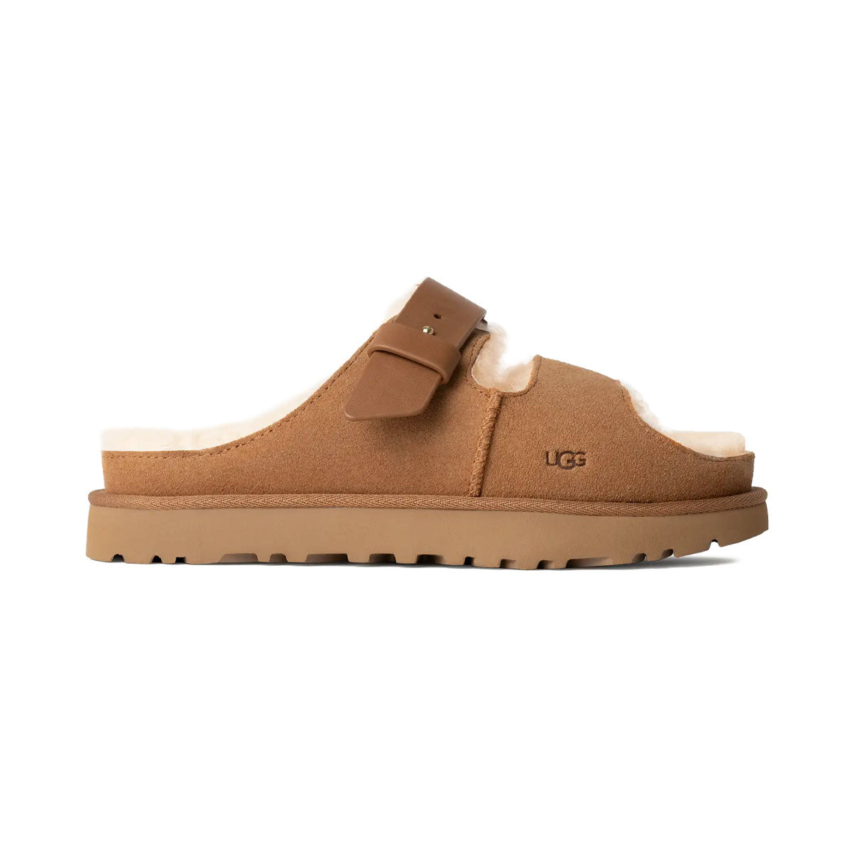 UGG - W GREENPORT STRAP SLIDE 【1167611-CHE】