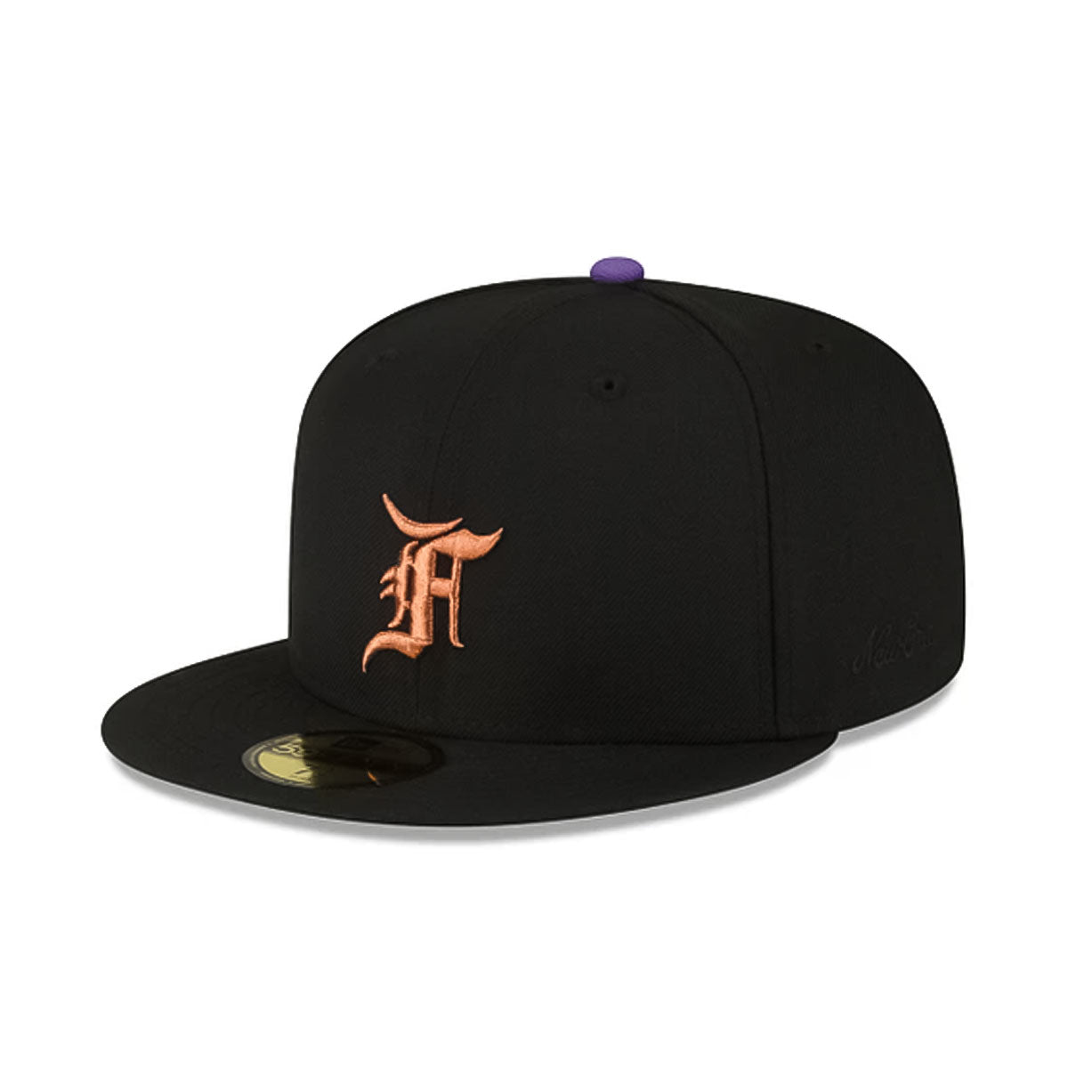 NEW ERA Fear of God ESSENTIALS x Diamondbacks - 59FIFTY Cap BLACK/PURPLE【60363738】