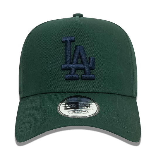 NEW ERA Los Angeles Dodgers - LEAGUE ESSENTIALS EFRAME DARK GREEN/NAVY【60580695】