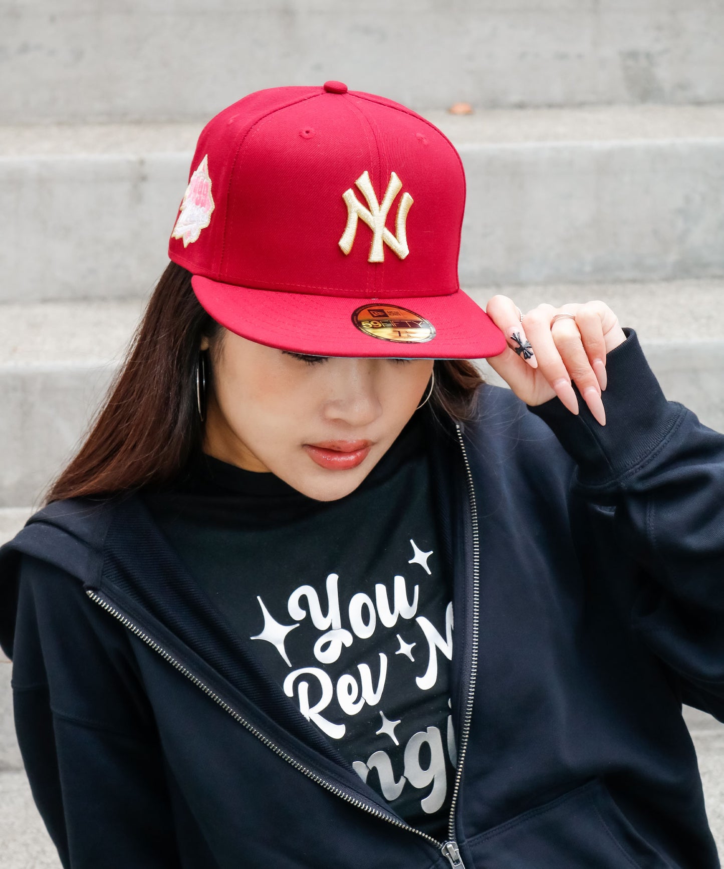 NEW ERA - NEW YORK YANKEES CO 1999 WS 59FIFTY CARDINAL【70992047】