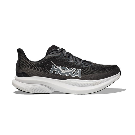 HOKA - MENS MACH 6 WIDE BLACK/WHITE 【1147833-BWHT-MG】