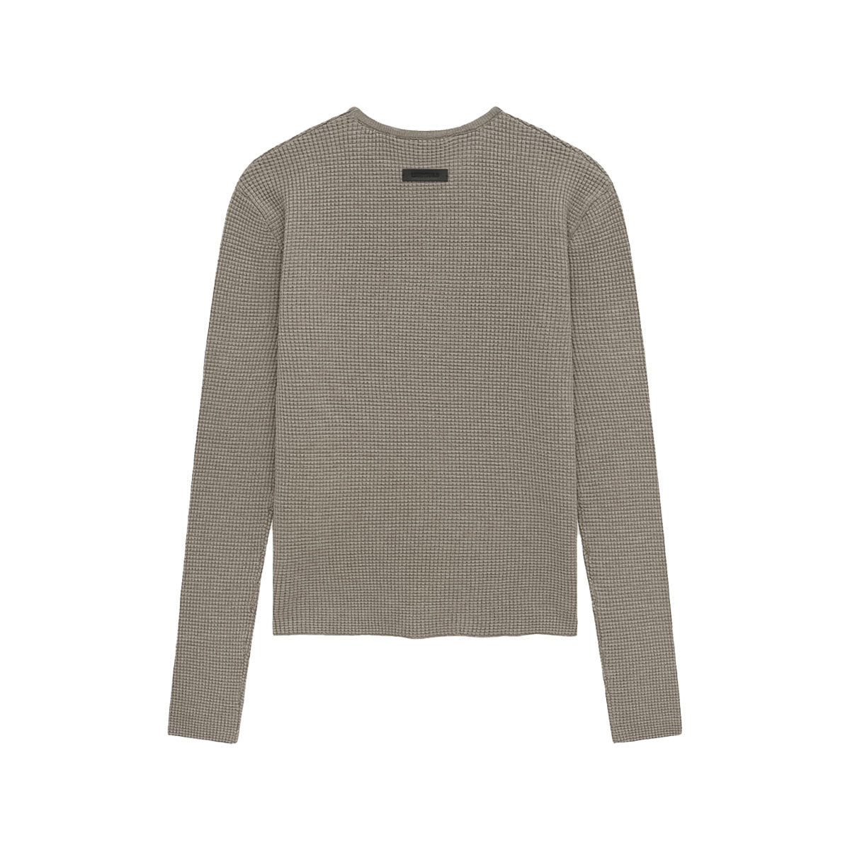 Fear of God ESSENTIALS - WAFFLED LONG SLEEVE SWEATHER HEATHER GRAY 【192HO247241FW】