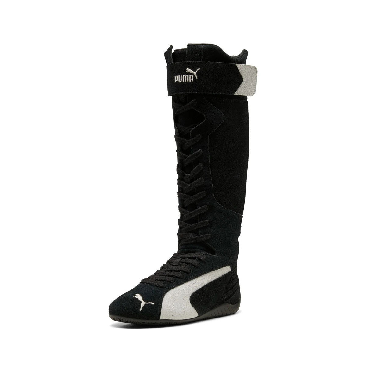 PUMA - WMNS SPEEDCAT BOOT PUMA BLACK/FROSTED IVORY 【403770-01】