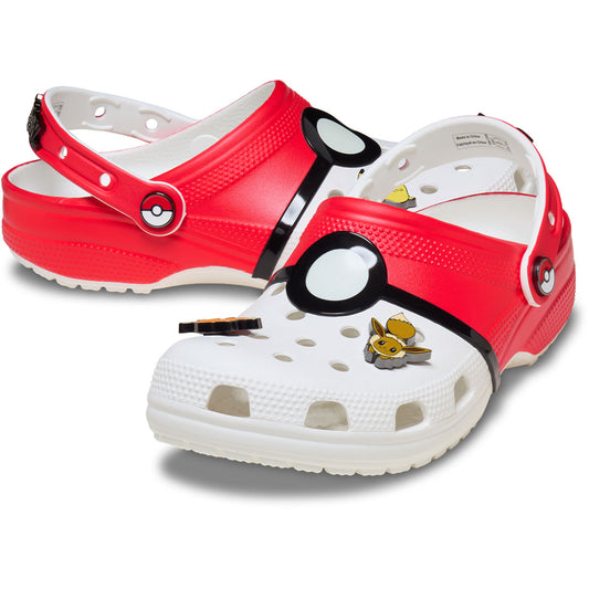 Crocs × Pokemon Classic Clog "Poke Ball" 【212064-90H】