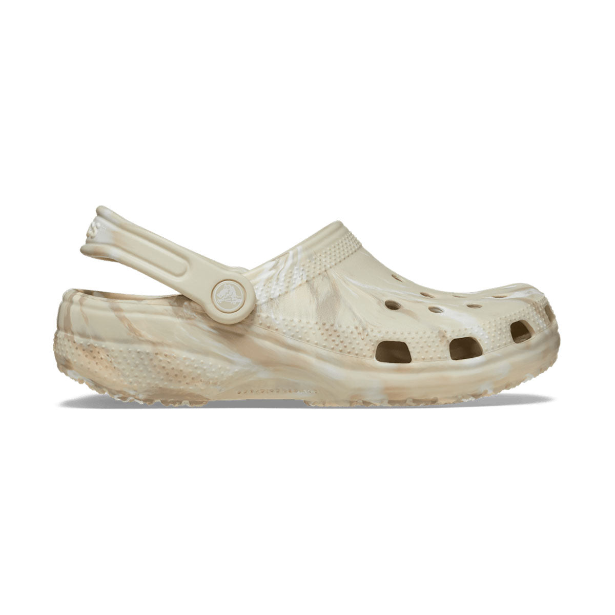 crocs - MENS WMNS CLASSIC MARBLE CLOG Bone/Multi【206867-2Y3】