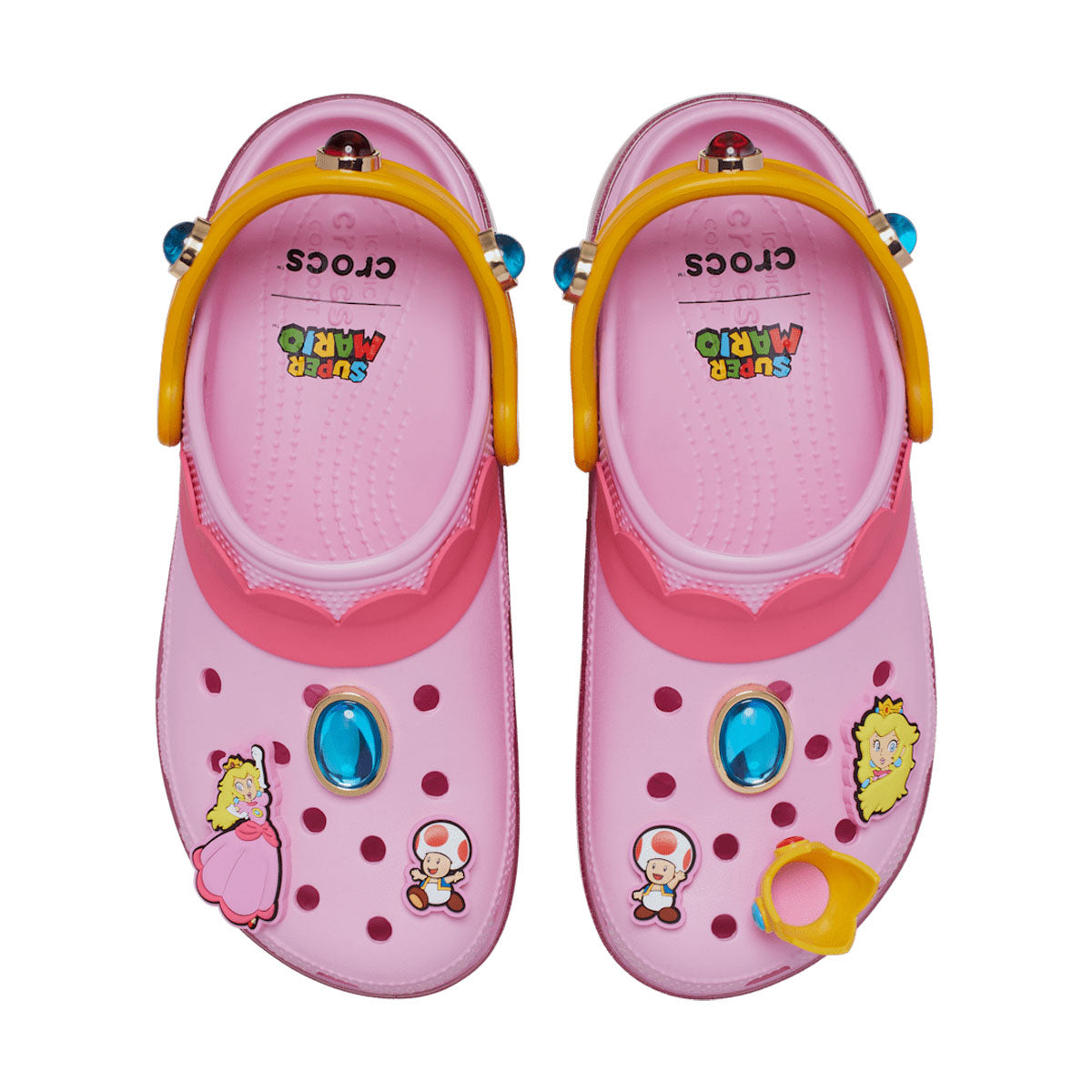 CROCS - SUPER MARIO Princess Peach Classic Clog Plat Form Multi 【212137-90H】