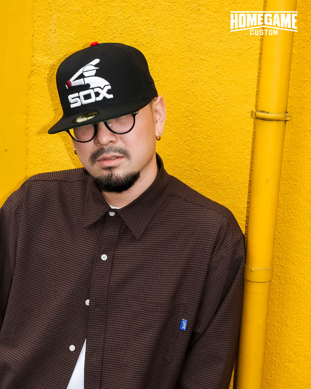 NEW ERA - CHICAGO WHITE SOX CO J.ROBINSON 50TH 59FIFTY BLACK 【71025009】