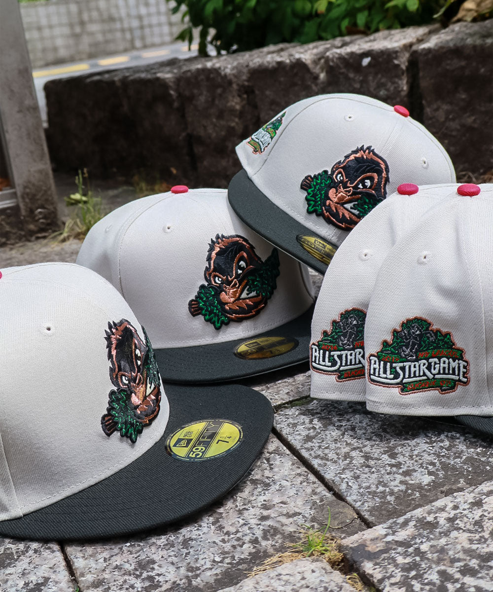 NEW ERA - Eugene Emeralds USAT ALL STAR GAME 2014 59FIFTY STONE/BLACK【70954697】