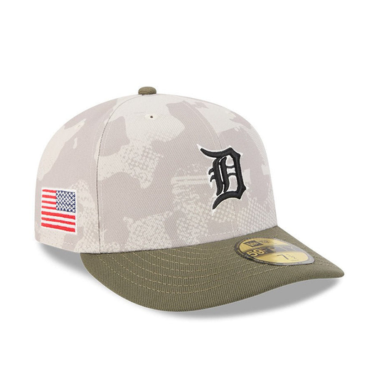 NEW ERA Detroit Tigers - 59FIFTY MLB2025 Armed Forces Day STONE【14517066】