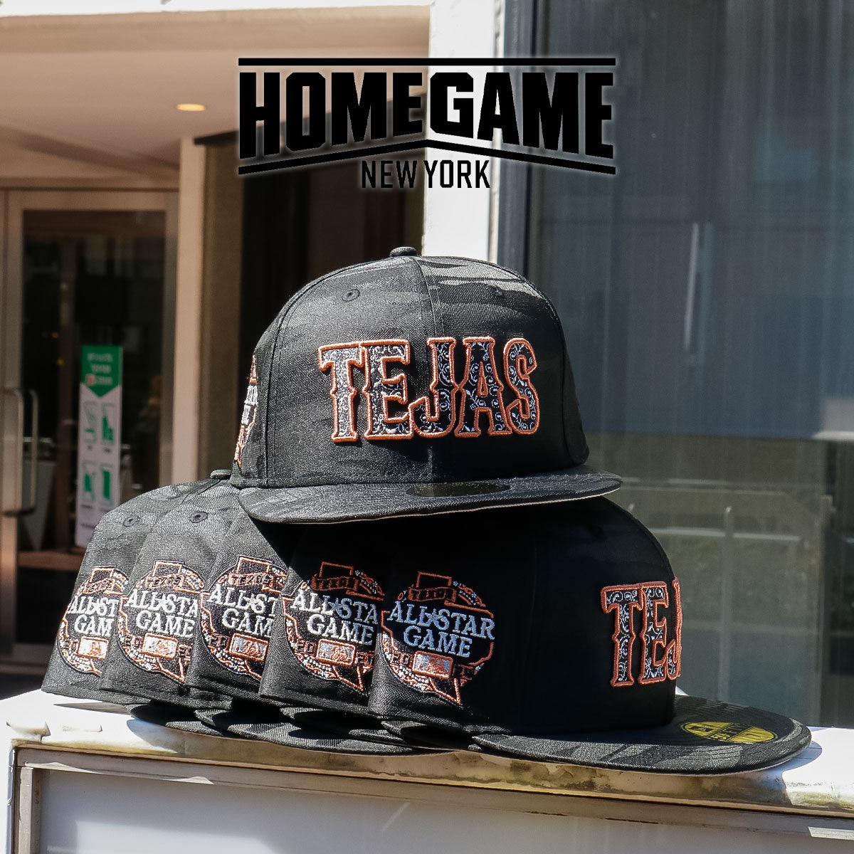 NEW ERA - Texas Rangers 59FIFTY All Star Game 2024 BLACK CAMO