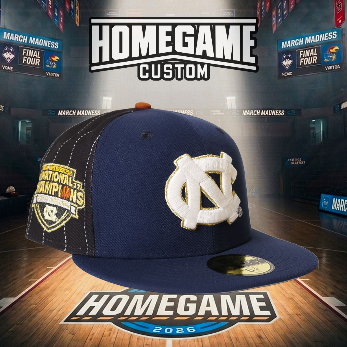 North Carolina Tar Heels 2012 National Championship Oceanside Blue