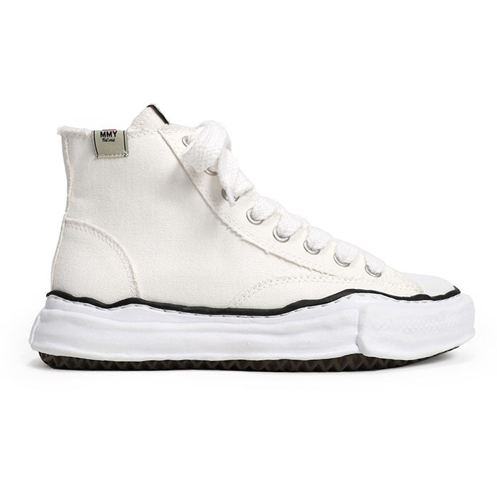 PETERSON OG Sole Canvas High-top Sneaker ピーターソンオリジナルソール キャンバス ハイカットスニーカー WHITE ホワイト【A01FW701】