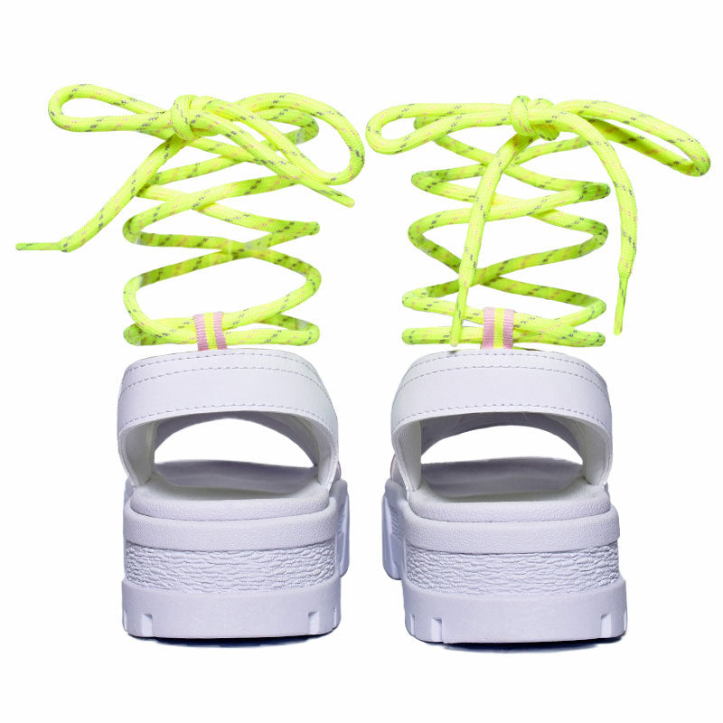 PUMA MAYZE SANDAL LACES プーマ メイズ サンダル レース POP WNS WHITE【390638-01】