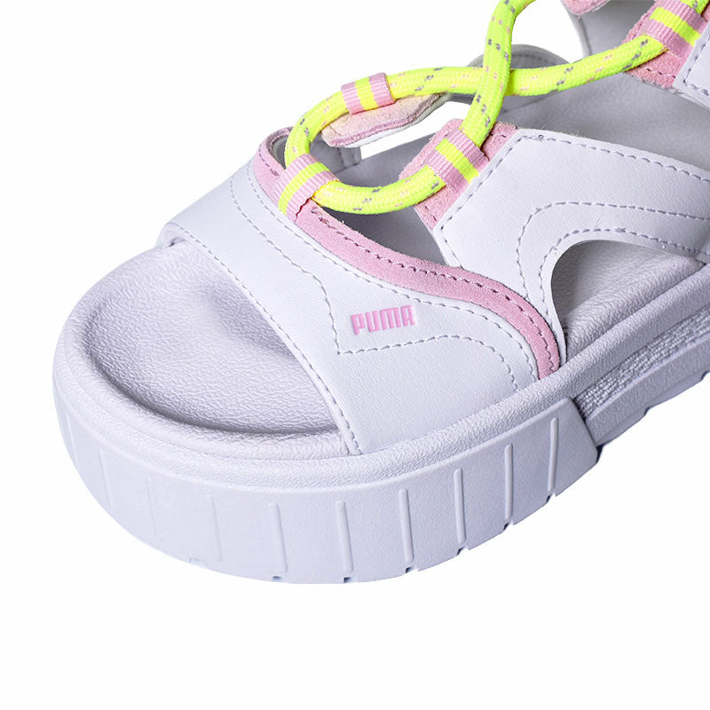 PUMA MAYZE SANDAL LACES プーマ メイズ サンダル レース POP WNS WHITE【390638-01】