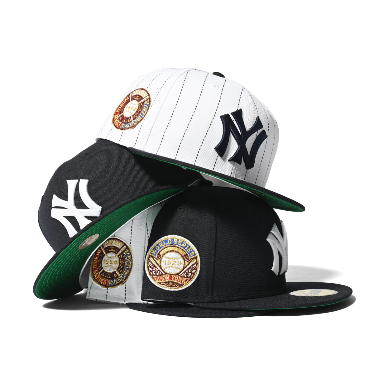 NEW ERA New York Yankees - WS 1928 59FIFTY WHITE STRIPE/NAVY【70757186】