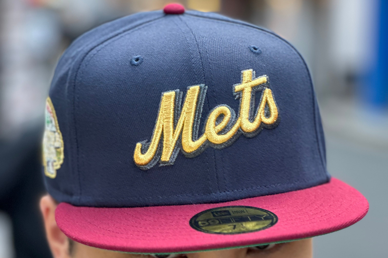Introducing the luxurious GOLD LOGO NY Mets custom cap Introducing the luxurious GOLD LOGO NY Mets custom cap