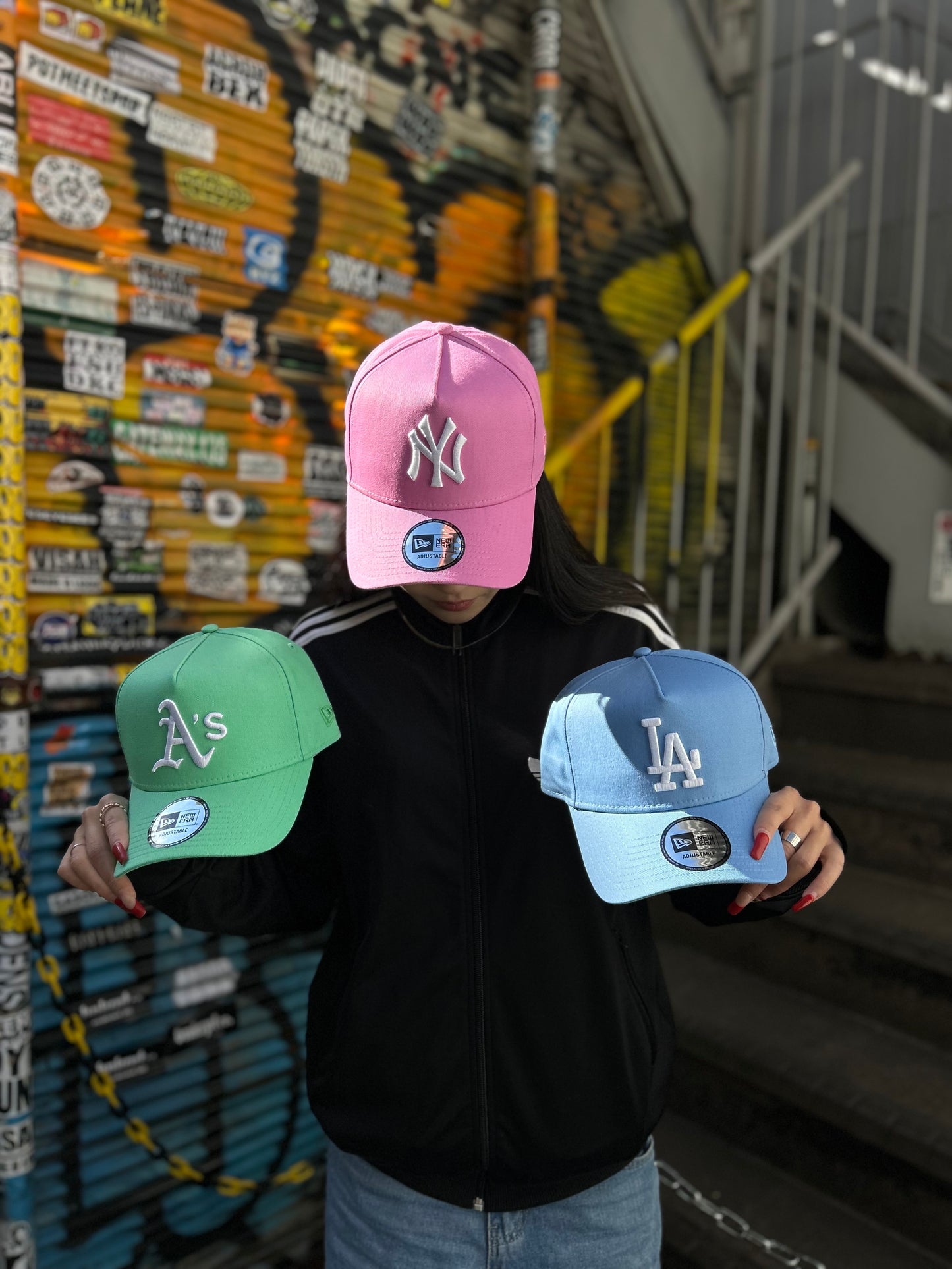 NEW ERA - 9FORTY NEW YORK YANKEES CO 9FORTY AF WILD ROSE【14514734】