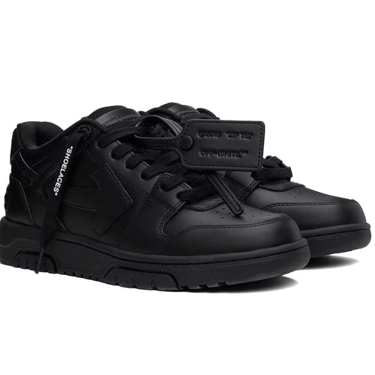 Off-White - OUT OF OFFICE CALF LEATHER BLACK/BLACK 【OMIS25-SLG0028】