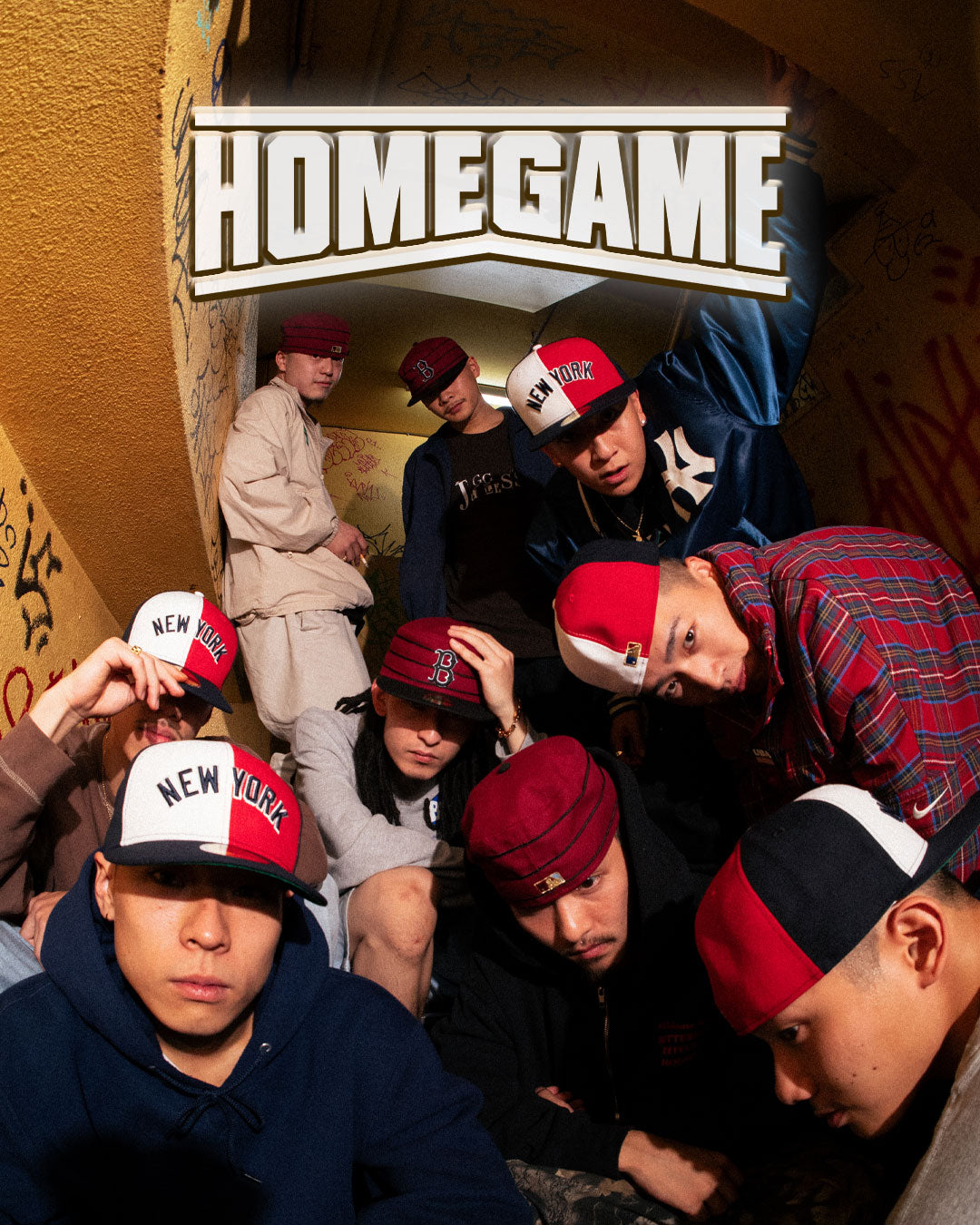 NEW ERA - BROOKLYN DODGERS CO PILL BOX CARDINAL/BLACK 【14904014】