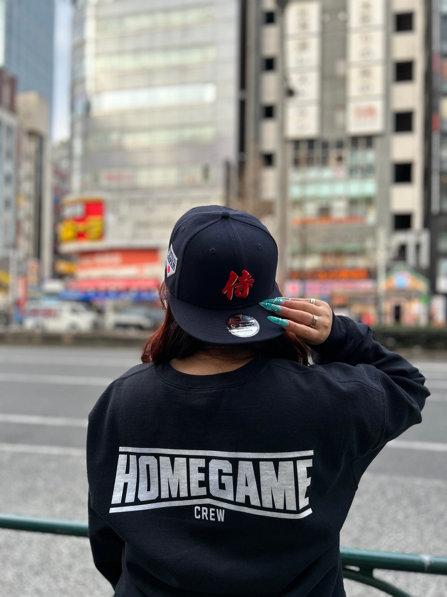 NEW ERA - 9FIFTY World Baseball Classic SAMURAI KANJU NAVY【14948192】