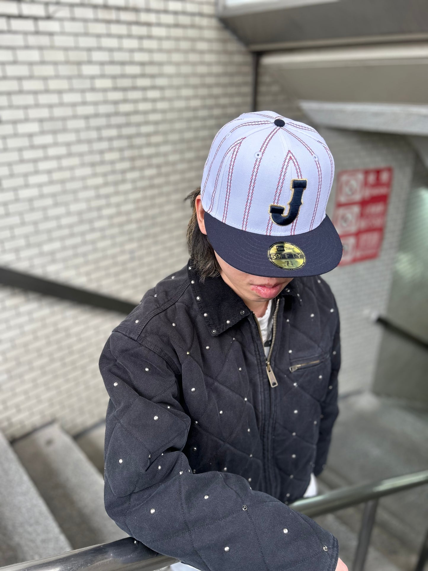 NEW ERA - 59FIFTY World Baseball Classic MUSO STRIPE WHITE/NAVY【14958118】
