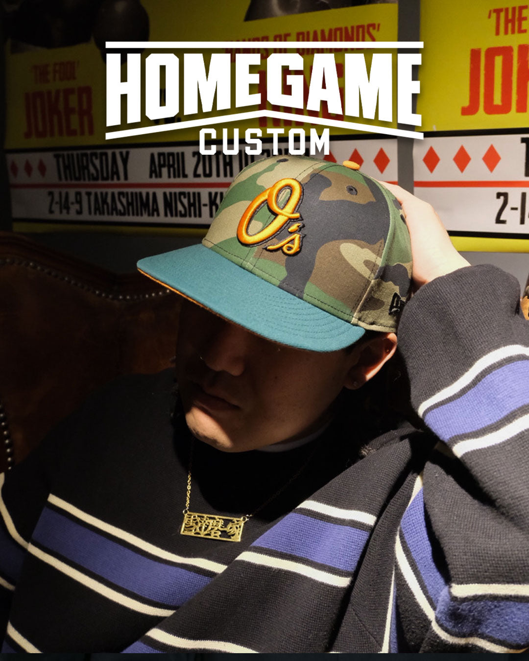 NEW ERA - BALTIMORE ORIOLES CO CAMDEN YARD 30TH 59FIFTY WD CAMO/EGRN【71021910】